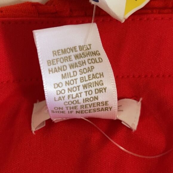 NWT Cache Red Lace Brocade Belted Maxi Dress SMALL - Picture 11 of 16